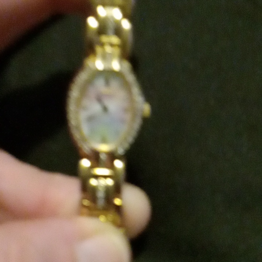 Womans vintage gold watch